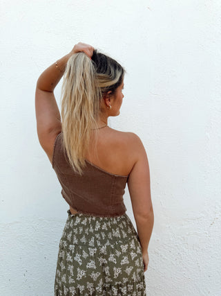 Aimee Asymmetrical Top