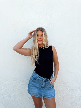 Stevie Studded Top