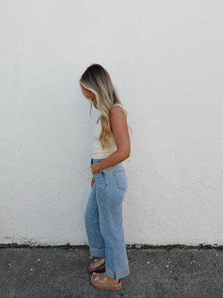 Love Of Floral Jeans