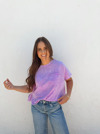 Harrison Tee - Violet