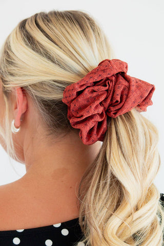 Cabernet Jumbo Scrunchie