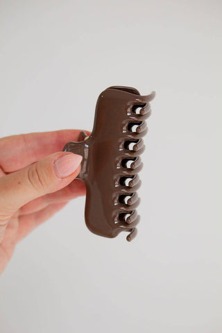 Resin Rectangle Claw Clip