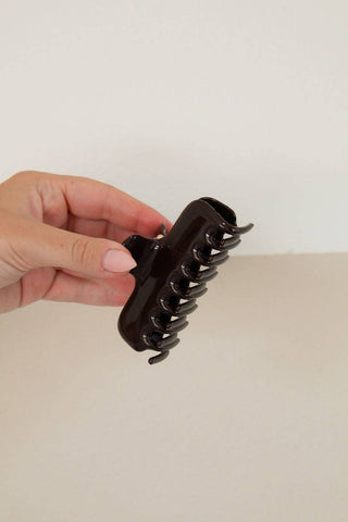 Resin Rectangle Claw Clip