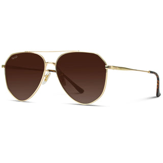 Ramsey - Geometric Polarized Aviators Sunglasses