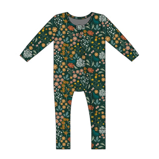 Moonlit Meadow Bamboo Convertible Footie Romper