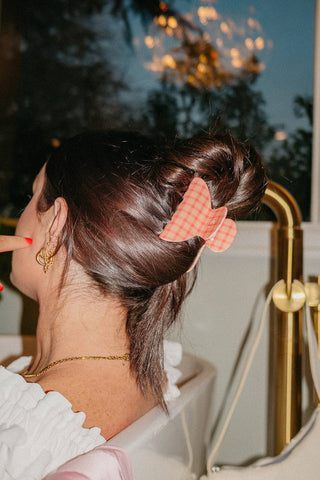 GIRLHOOD MIDI CLAW - Peach