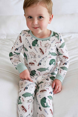 Two Piece Pajama Set | Off the Hook