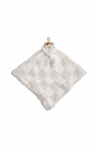 CuddleLane™ Luxe Lovey | Toffee Check