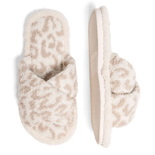Leopard Crossover Slippers