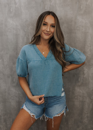 Cove Top - Blue