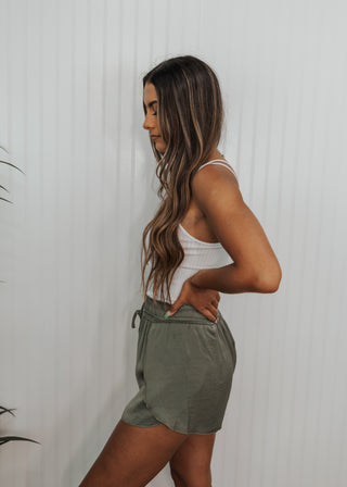 Mable Shorts - Olive