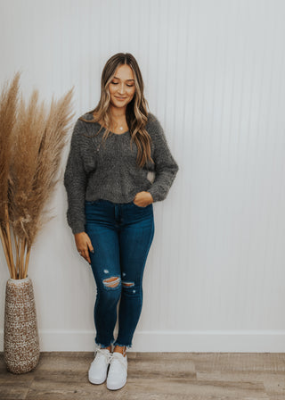 Ruthie Sweater - Charcoal