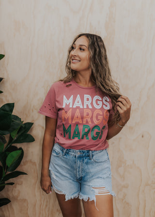 MARGS Distressed Tee