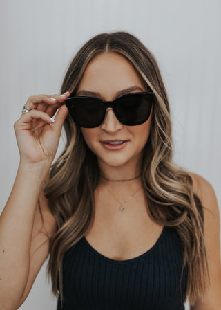 Gia Sunglasses- Black