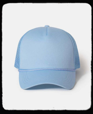 L.Marie Trucker Hat - Light Blue