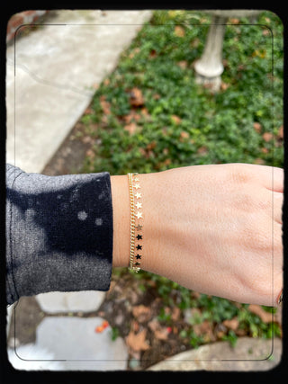 LMarie Gold Star Bracelet
